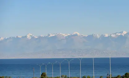 Tamçı Havalimanı'ndan Çolpon-Ata'ya giden yol geçici olarak kapatılacak