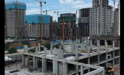 Bişkek'in güney planlama bölgesinde 900 öğrenci kapasiteli bir okul inşa ediliyor