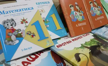 Kırgızistan'da kolluk kuvvetleri, okul ders kitaplarının basım ve satışlarıyla ilgili soruşturma başlattı