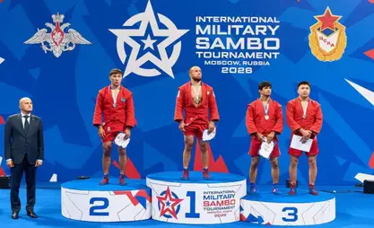Bişkekli sporcular uluslararası sambo turnuvasında dört madalya kazandı