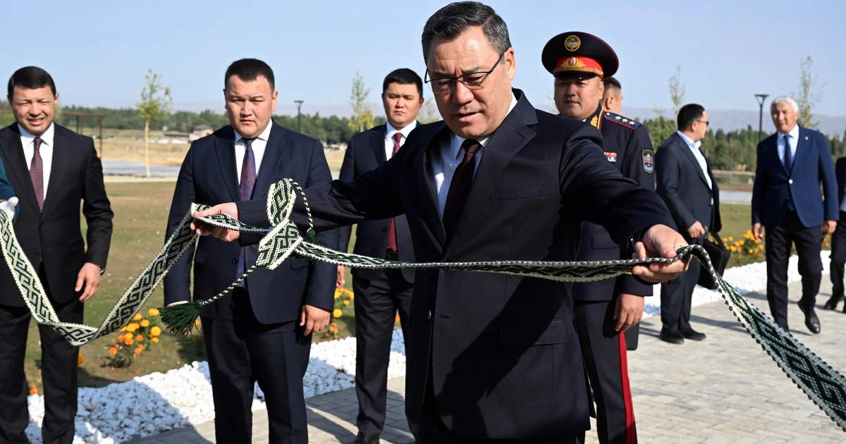 Aytmatov Anıt Kompleksi'nin açılışı