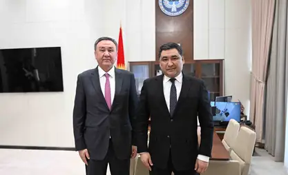 Daniyar Amangeldiev, Türk Devletleri Teşkilatı Genel Sekreteri ile Örgütün faaliyetleri çerçevesindeki ticaret ve ekonomik konuları görüştü