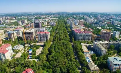 Bişkek şehri Genel planı: Kiev caddesi yayalara uygun hale getirilecek