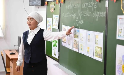 Kırgızistan'da öğretmen açığı azalıyor
