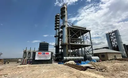 Kırgızistan'da petrol rafinerisi ilkbaharda faaliyete geçecek