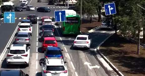 Bişkek yıl sonuna kadar sağ dönüş şeritlerini artıracak