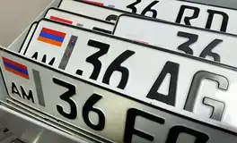 Bişkek'te yabancı plakalı araçlara yönelik baskın düzenleniyor