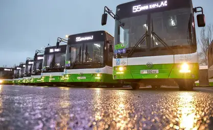 Bişkek'te Yılbaşı arifesinde toplu taşıma saat 02:00'ye kadar çalışacak