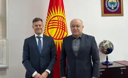 Kırgızistan ve Almanya arasındaki ticari ve ekonomik ilişkiler ele alındı