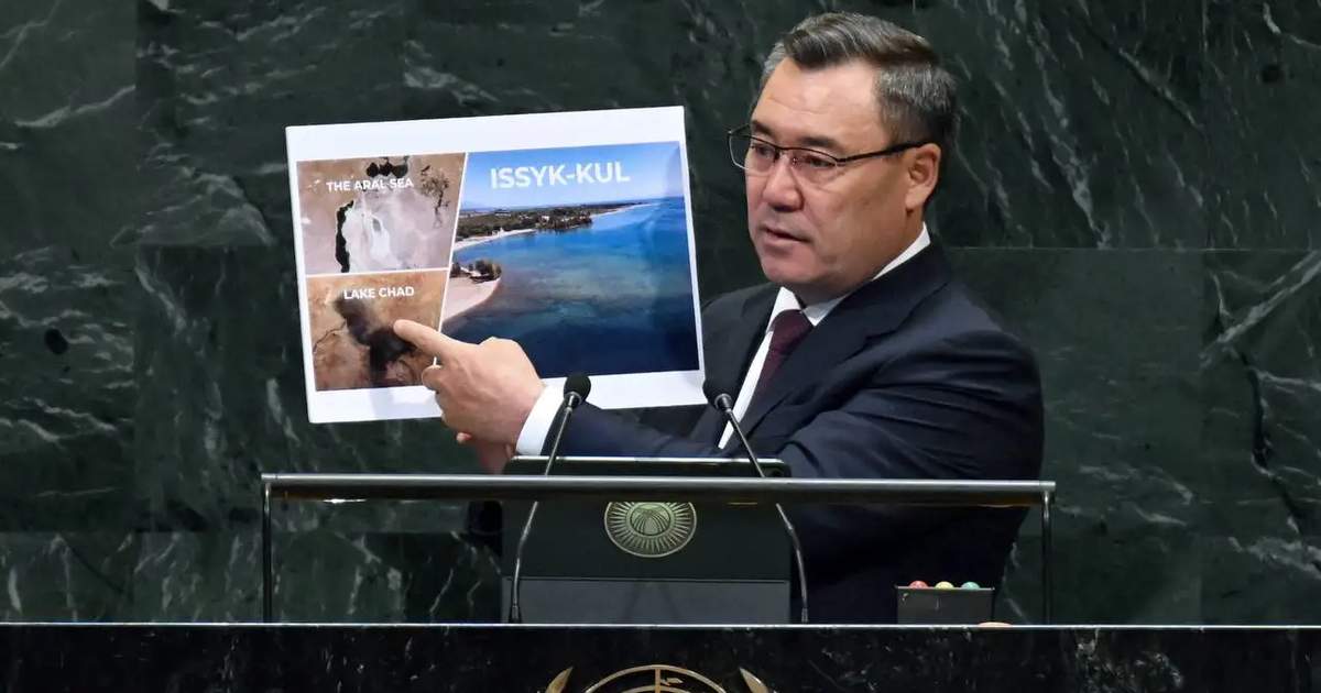 Sadır Caparov, Isık-Köl gölü'nün korunması için Birleşmiş Milletler Fonu kurulmasını önerdi