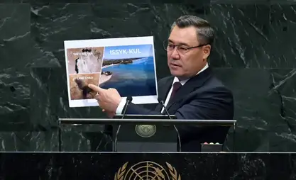 Sadır Caparov, Isık-Köl gölü'nün korunması için Birleşmiş Milletler Fonu kurulmasını önerdi