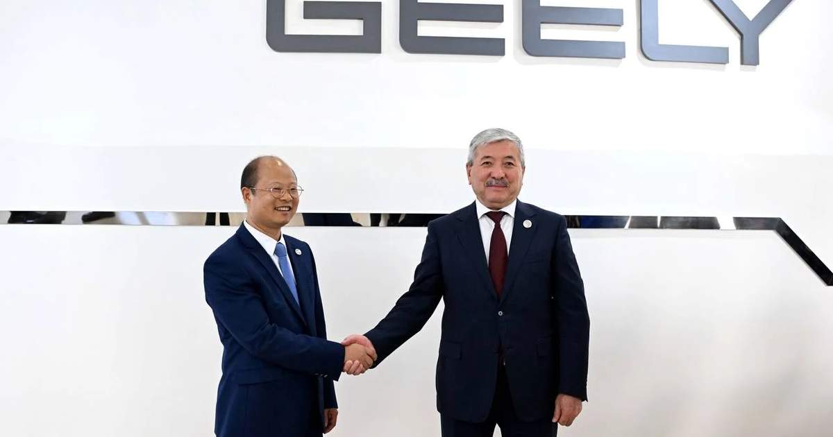Adılbek Kasımaliev, Hangzhou'da Geely Otomotiv Grubu yönetimiyle görüşmelerde bulundu
