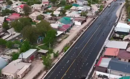 Lebedinovka – GES-5 yolu yeniden inşa edildi