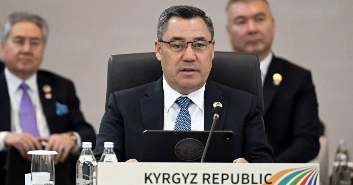 Sadır Caparov, Seul'deki Orta Asya-Güney Kore Zirvesi'nde konuşma yaptı