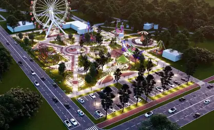 Talas'ta modern bir eğlence parkı Haziran ayı sonunda açılacak