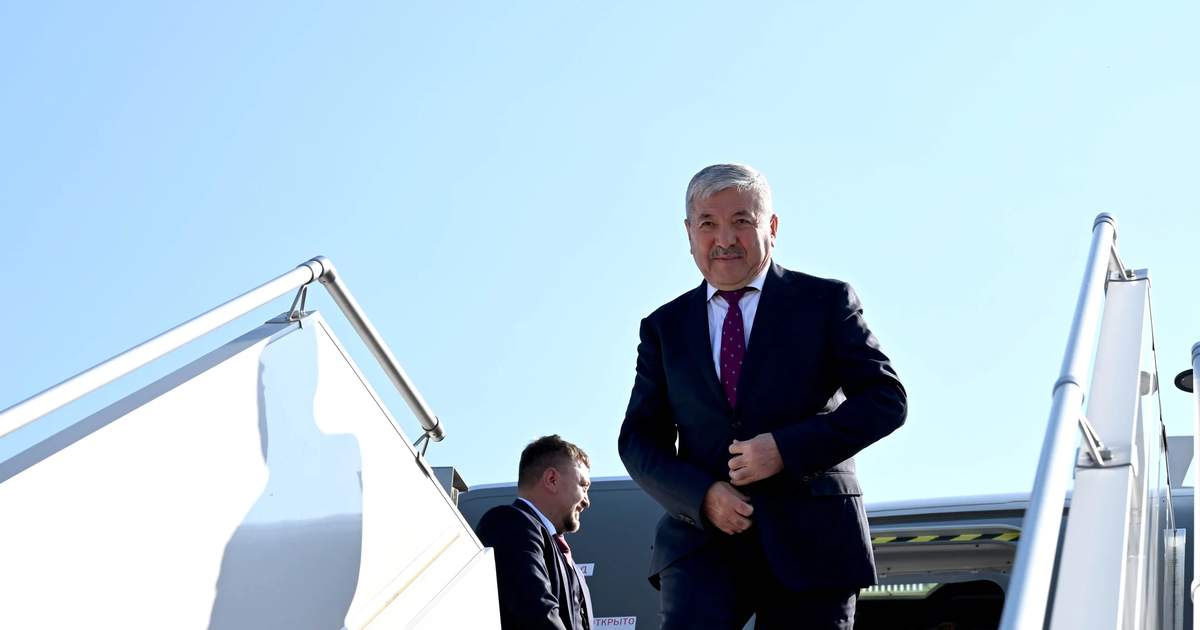 Adılbek Kasımaliev, çalışma ziyareti için Minsk'e geldi