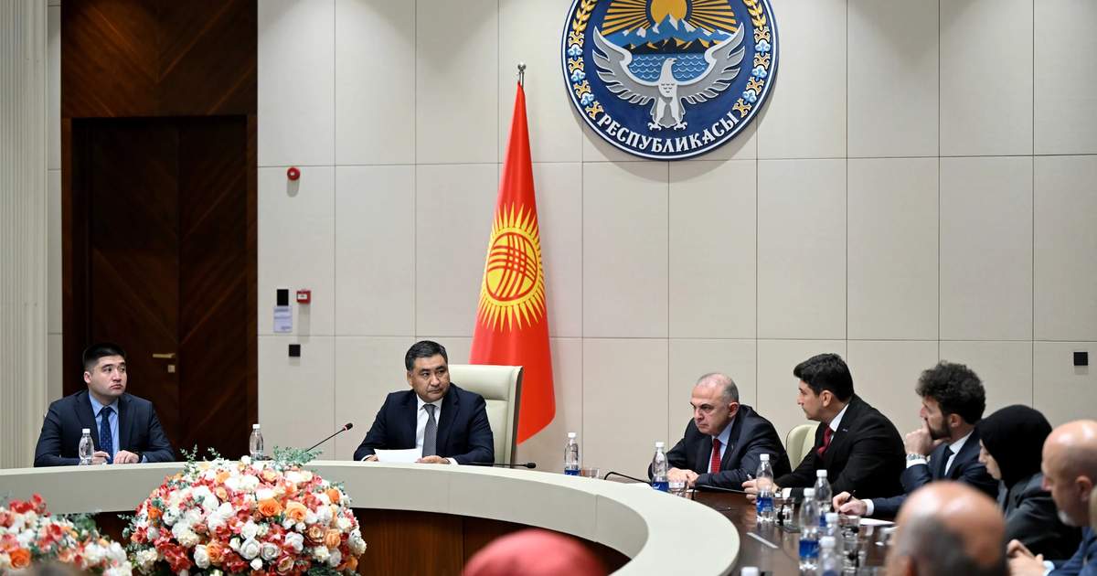 Daniyar Amangeldiev, Türkiye-Kırgızistan İş Konseyi heyetiyle görüştü