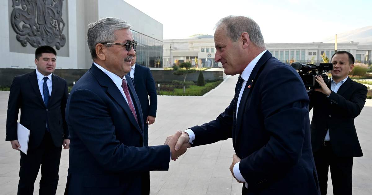 Adılbek Kasımaliev, İsviçre Ulusal Konseyi Başkanı ile görüştü