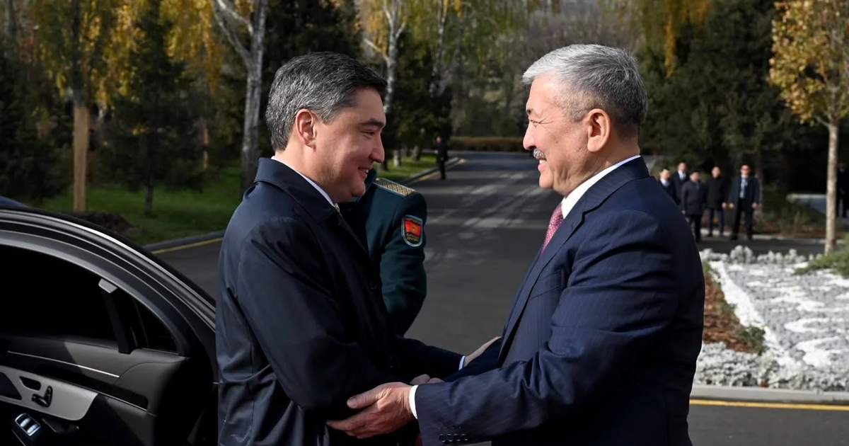 Kırgızistan ve Kazakistan Hükümet Başkanları arasında Bişkek'te bir görüşme gerçekleşti