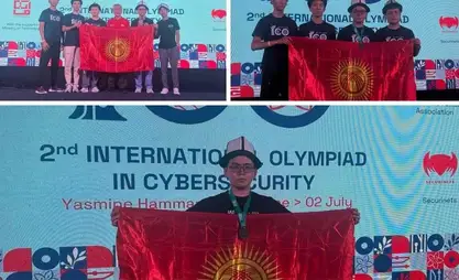 Kırgızistanlı bir öğrenci Siber Güvenlik Olimpiyatı'nda bronz madalya kazandı