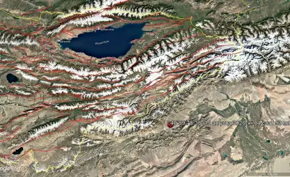 Kırgızistan'da 4 büyüklüğünde bir deprem kaydedildi