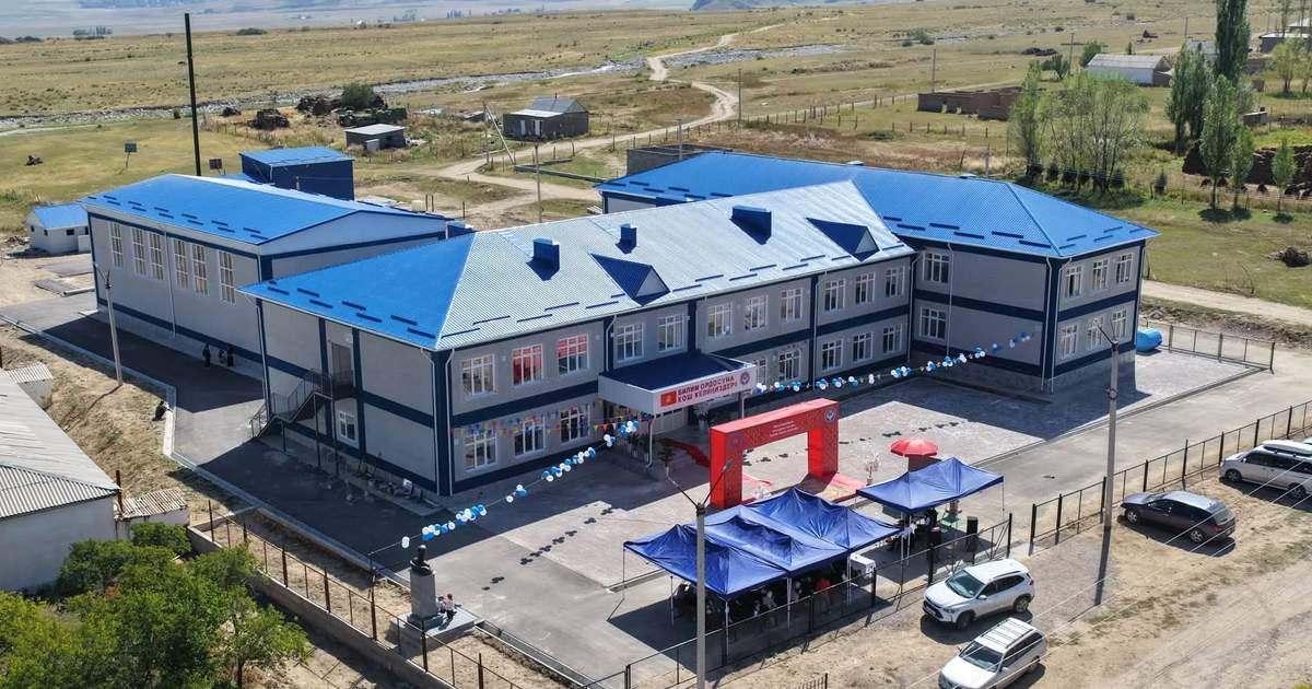 Ala-Baş köyünde bir okul açıldı