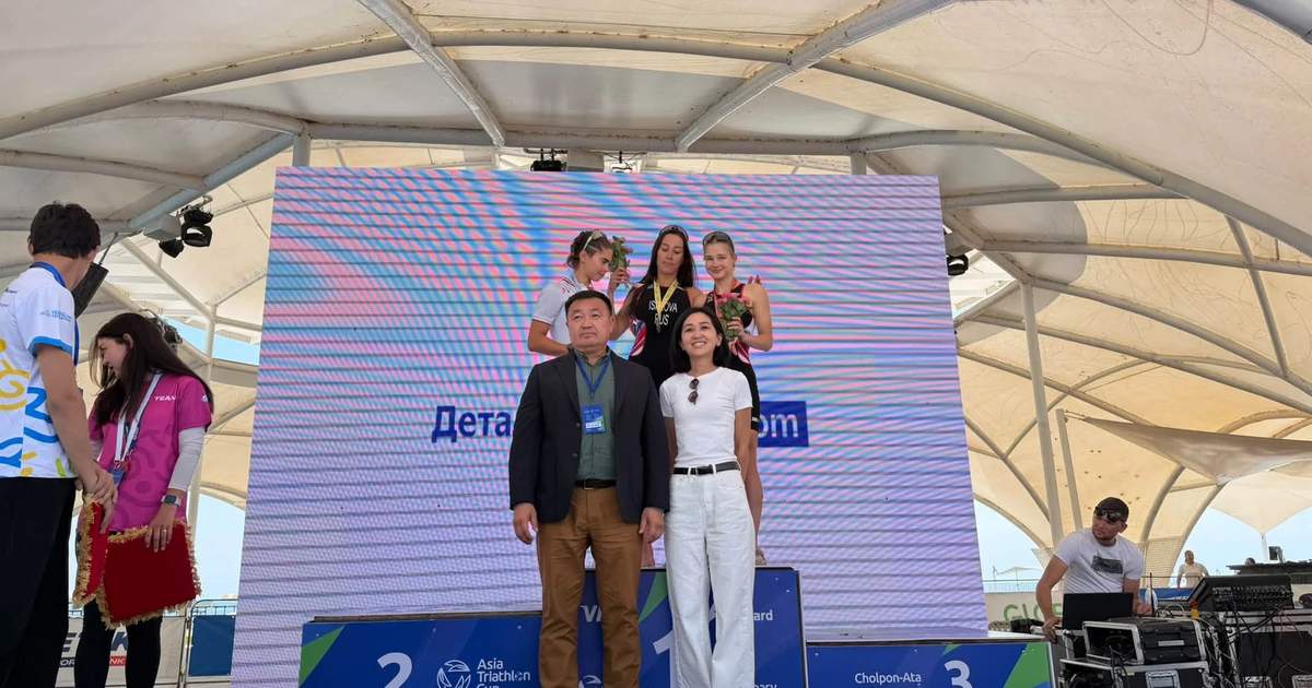 Asya Triatlon Kupası Kırgızistan'da sona erdi