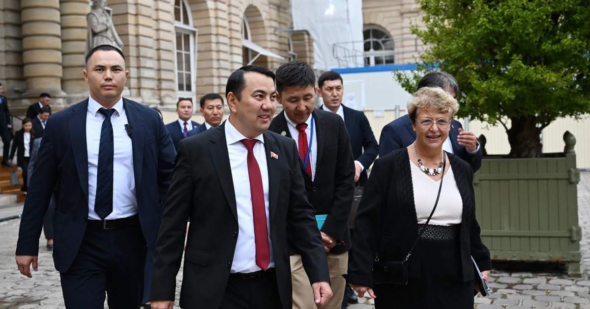 Marlen Mamataliev, Fransız Senatosu Başkan Yardımcısı ile görüştü