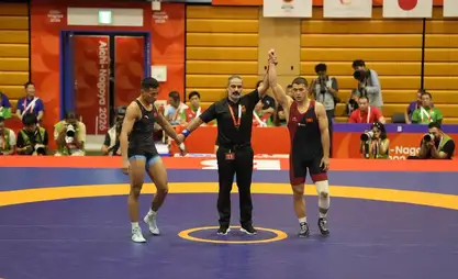 Akcol Mahmudov Asya Oyunlarında bronz madalya kazandı