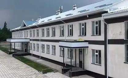 Ala-Buka bölgesinde yeni okul inşaatı tamamlandı
