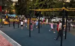 Oş'ta Uvam kanalı boyunca yeni bir dinlenme alanı açıldı