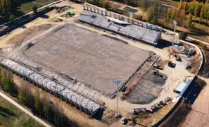 Koçkor ilçesinde 4.500 seyirci kapasiteli bir merkez stadyumu inşa ediliyor