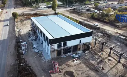 Koçkor'da 395 milyon som maliyetle yeni bir otobüs terminali inşa ediliyor