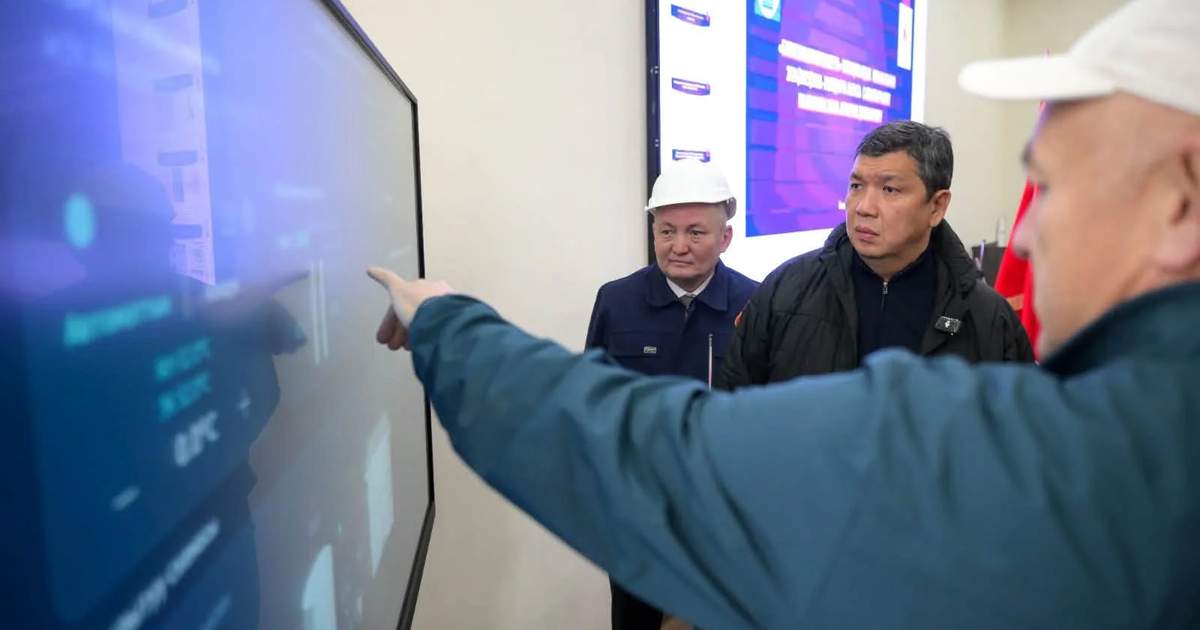 Bişkek'te yeni kazanlar ve ısı pompası kontrol sistemleri devreye alındı
