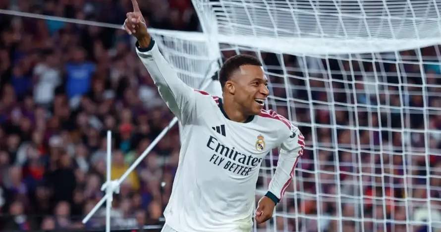 Mbappé, Real Madrid'i Barcelona karşısında zafere taşıdı ve 100 gol barajını aştı