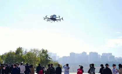 Çin'de drone taksilere ilk uçuş lisansları verildi