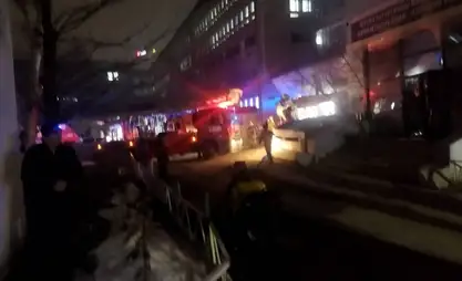 Bişkek'teki Kardiyoloji Merkezi'nde yangın. İki hasta öldü