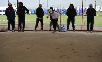 VI. Dünya Göçebe Oyunları kapsamında Kırçın'da Ordo müsabakaları devam ediyor