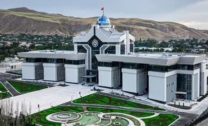 Sadır Caparov, çok sayıda yabancı Büyükelçiden güven mektubu aldı
