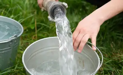 Batken ilçesine bağlı 11 köy amacığına su şebekesi kuruldu
