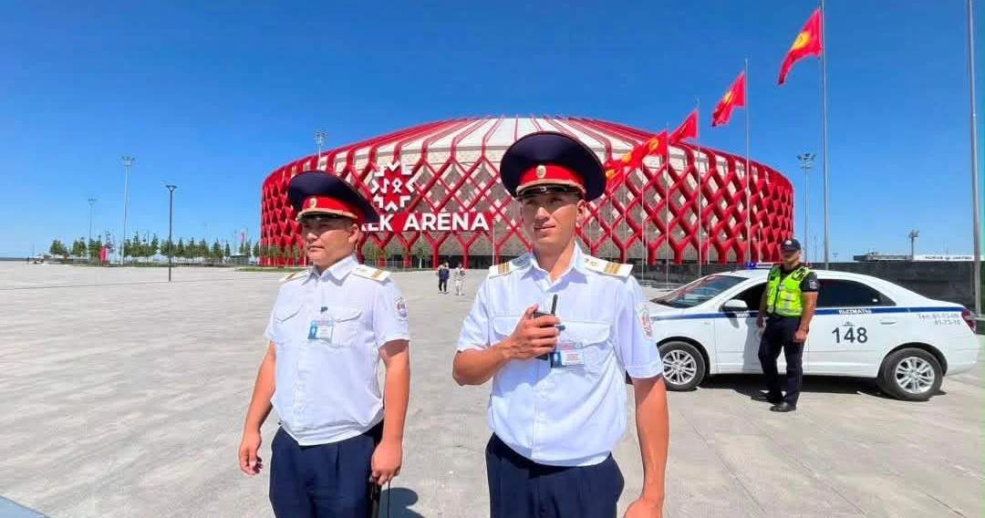 İçişleri Bakanlığı: Bişkek Arena'nın açılış gününde asayişi sağlamak için 5.000 polis memuru görevl…