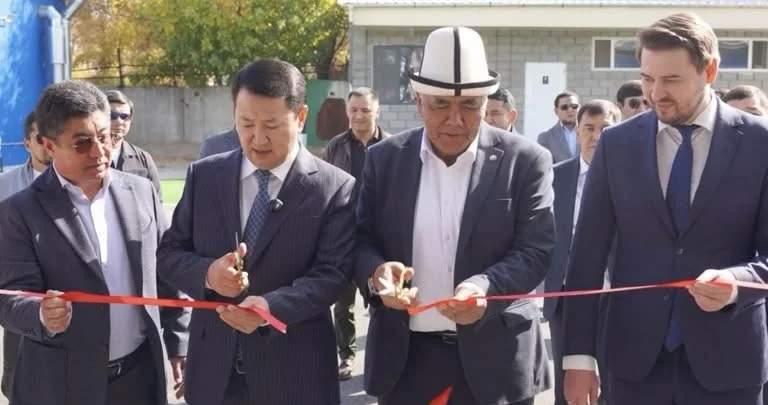 Çüy bölgesinde bir balık işleme tesisi açıldı