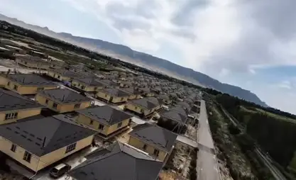Oş'ta, yıkılan evlerin yerine 500 aileye yeni konutlar yapılacak