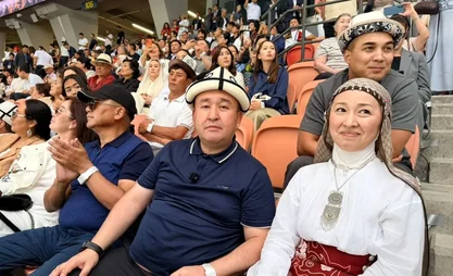 Bişkek Arena, dünya standartlarında bir etkinliğe ev sahipliği yapıyor