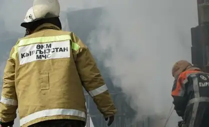 Kırgızistan'da 24 saatte 10 yangın kaydedildi