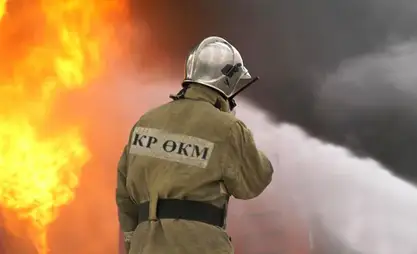 Kırgızistan'da 24 saatte 9 yangın kaydedildi