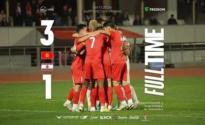 Kırgızistan, Lübnan'ı 3-1 yendi