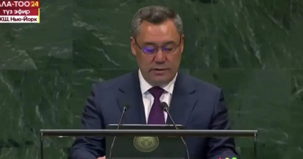 Sadır Caparov, Afrika ve Latin Amerika için BM Güvenlik Konseyi'nde daimi üyelik çağrısında bulundu