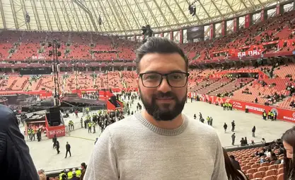 Türk girişimci Cem Mehmet, Bişkek Arena'nın Orta Asya'nın en iyi stadyumlarından biri olduğunu söyledi