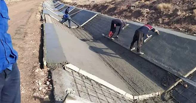Batken bölgesinde 73 kilometre uzunluğunda sulama kanalı inşa edildi ve yeniden düzenlendi